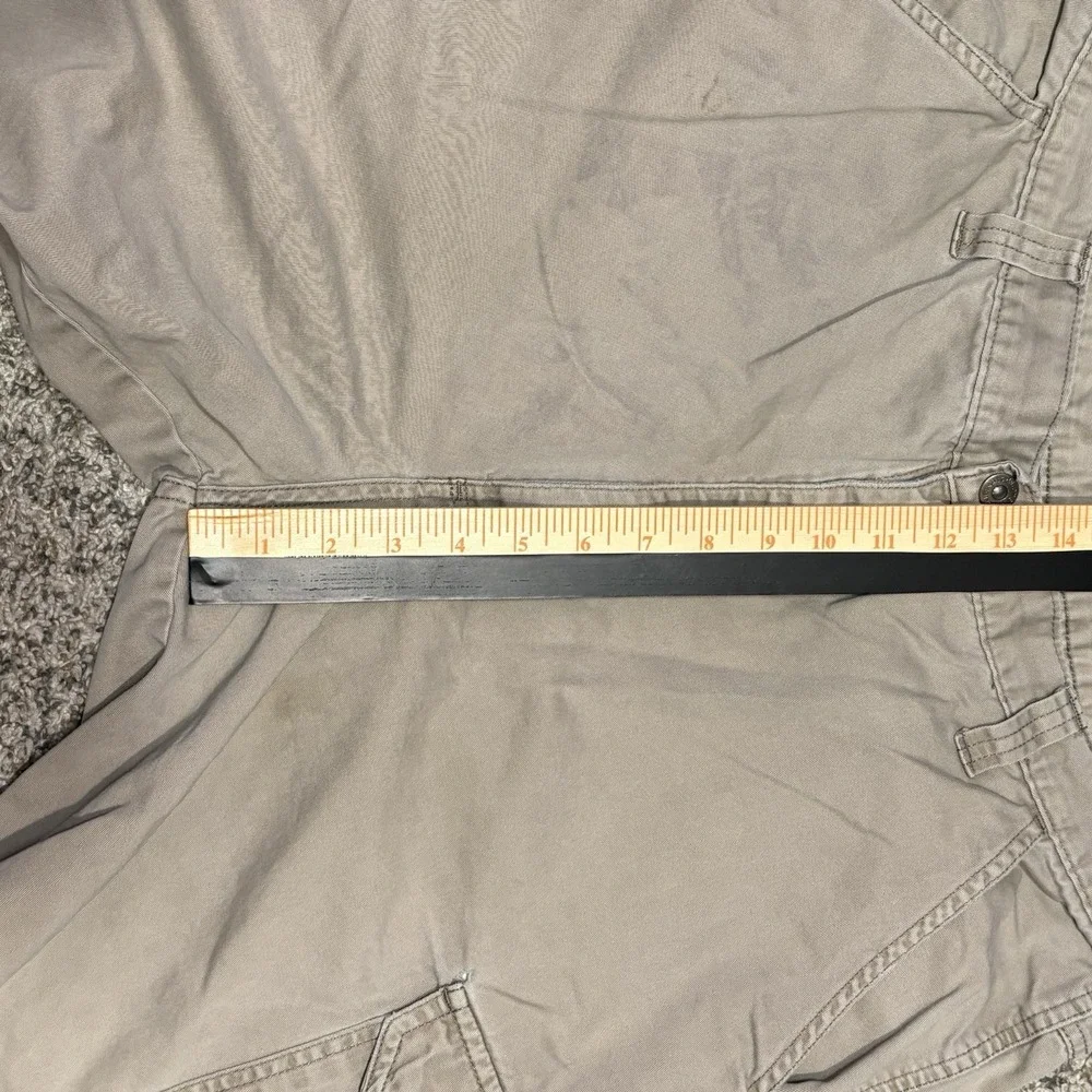 Wrangler Originals Cargo Shorts Men Khaki‎ Beige Utility Cotton Size 34